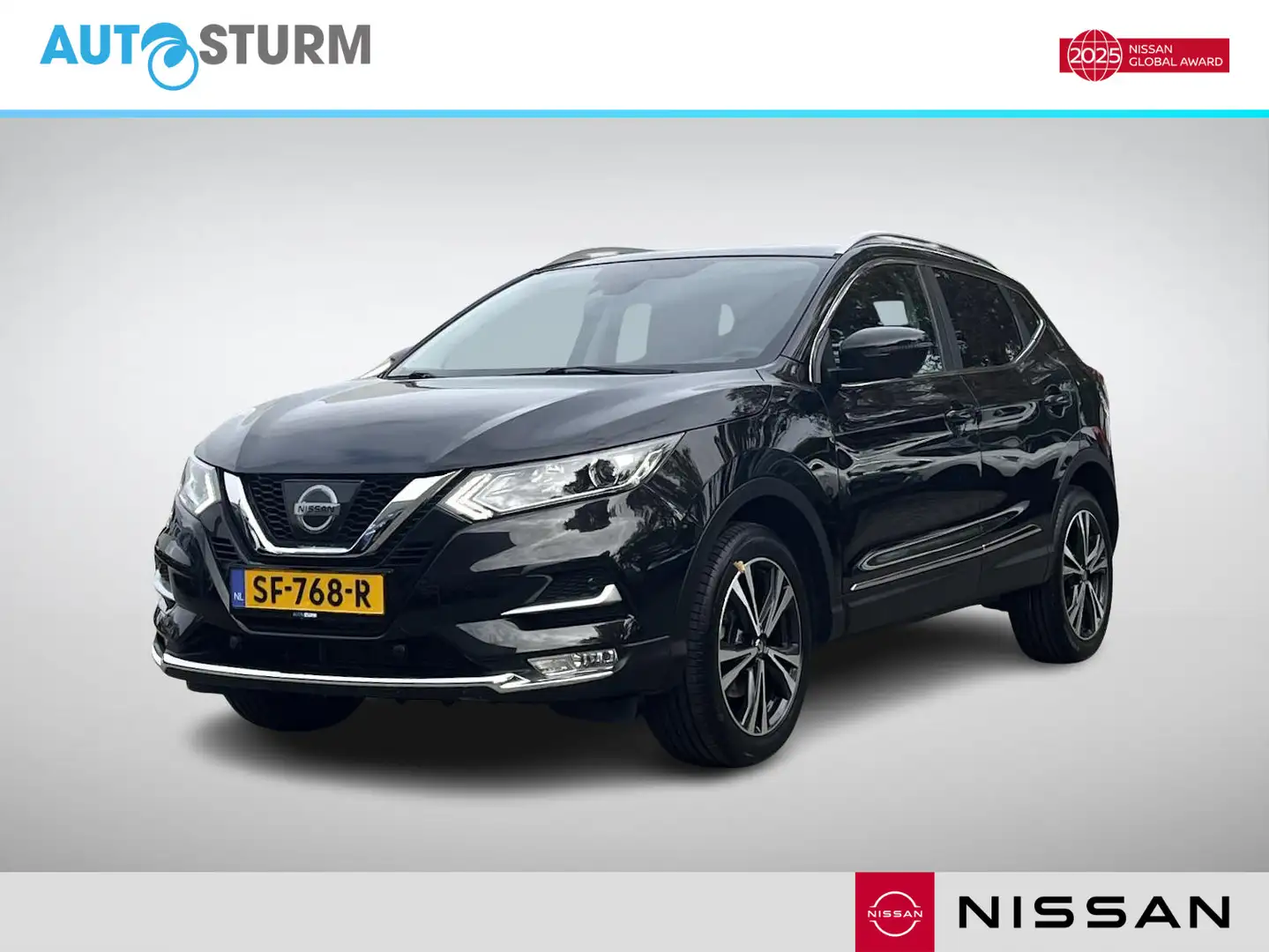 Nissan Qashqai 1.2 N-Connecta Trekhaak, Design Pack Zwart - 1