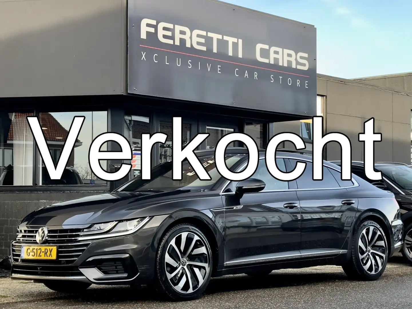 Volkswagen Arteon 2.0 TSI AUT7 R-LINE EXCLUSIVE 96D.KM PANODAK LEDER Gris - 1
