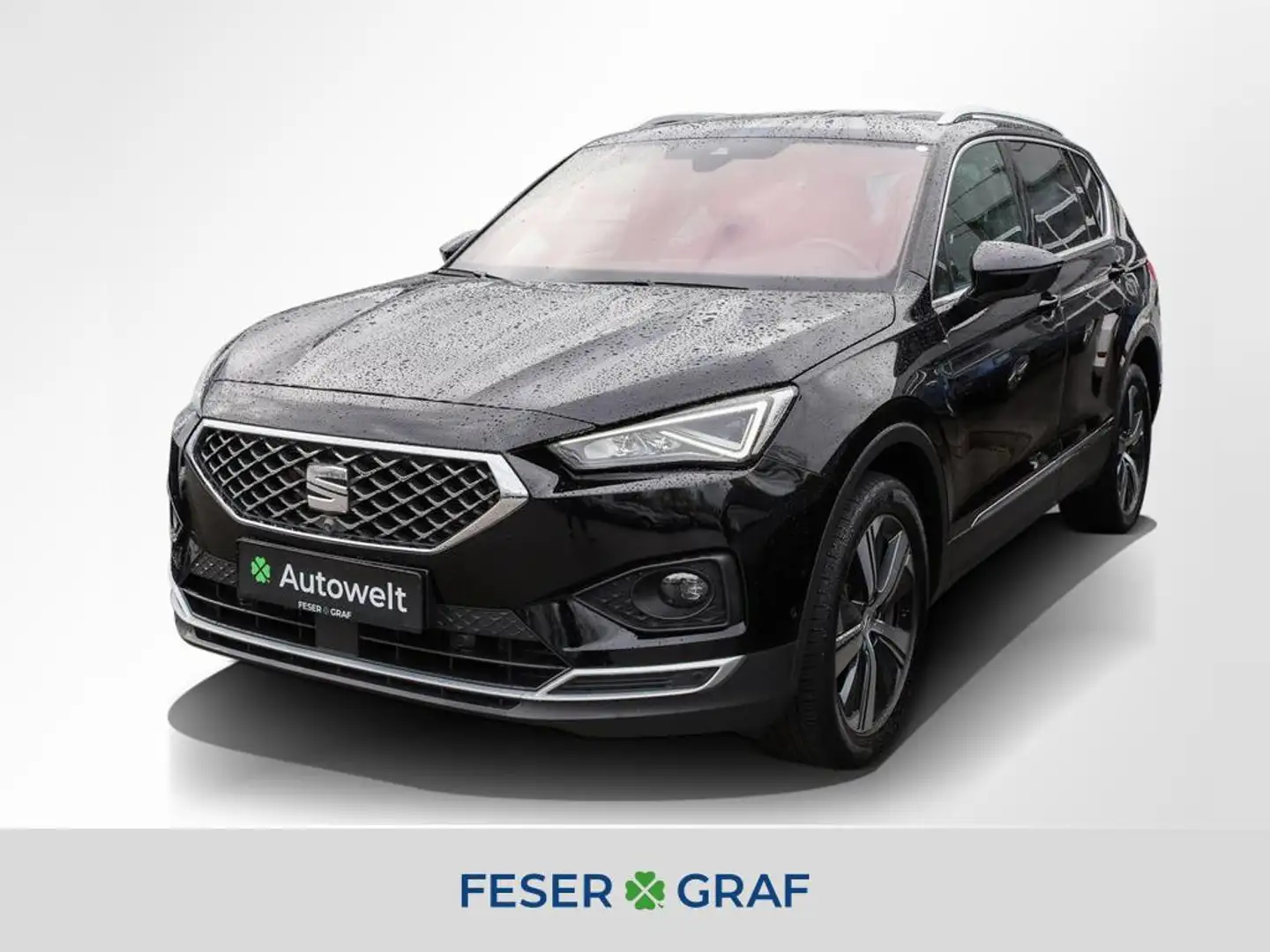 SEAT Tarraco 2.0 TDI Xcellence AHK LED Nav Sitzh 360° Schwarz - 1