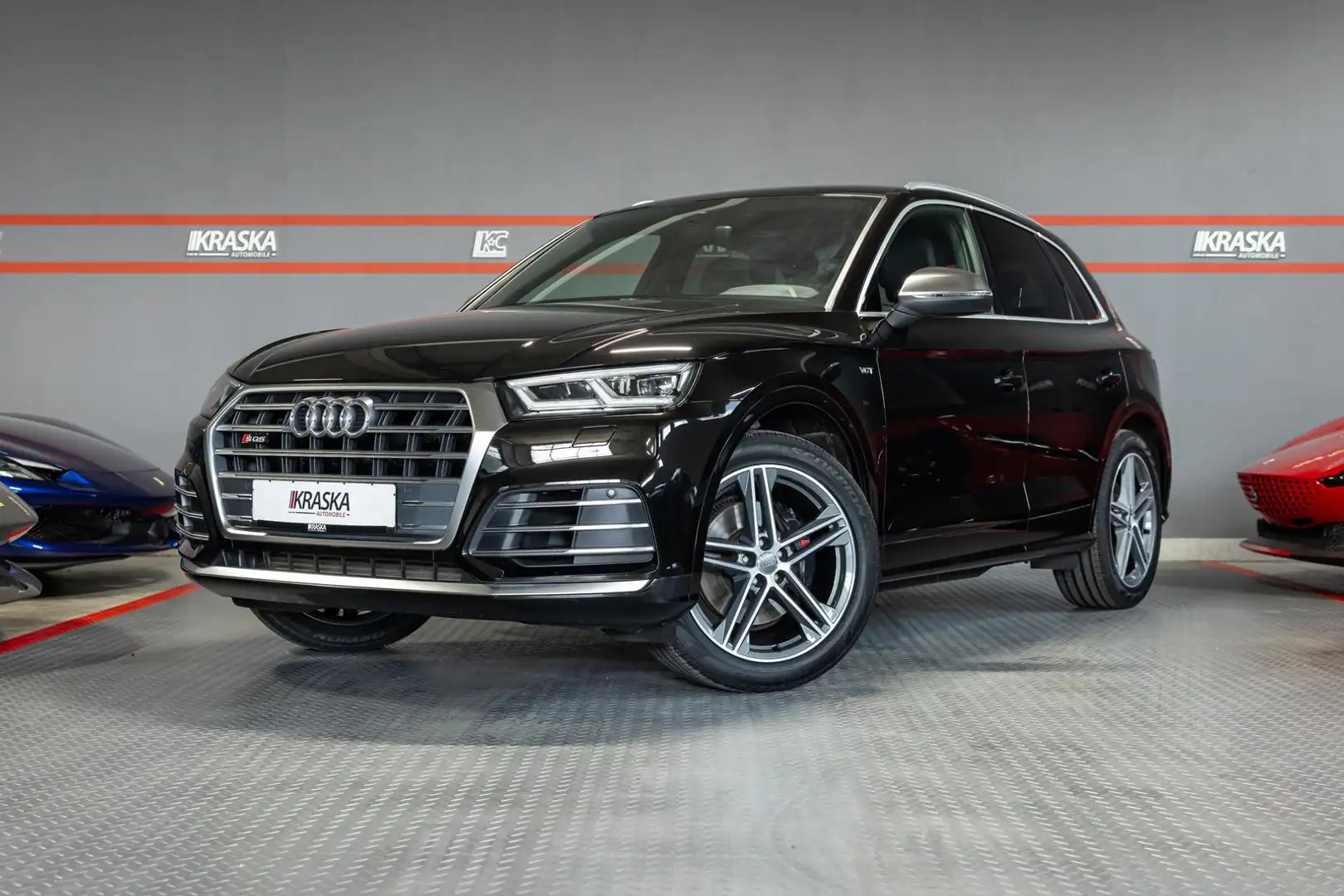 Audi SQ5 3.0 TFSI quattro KAMERA LEDER RAUTE STHZ Negro - 2