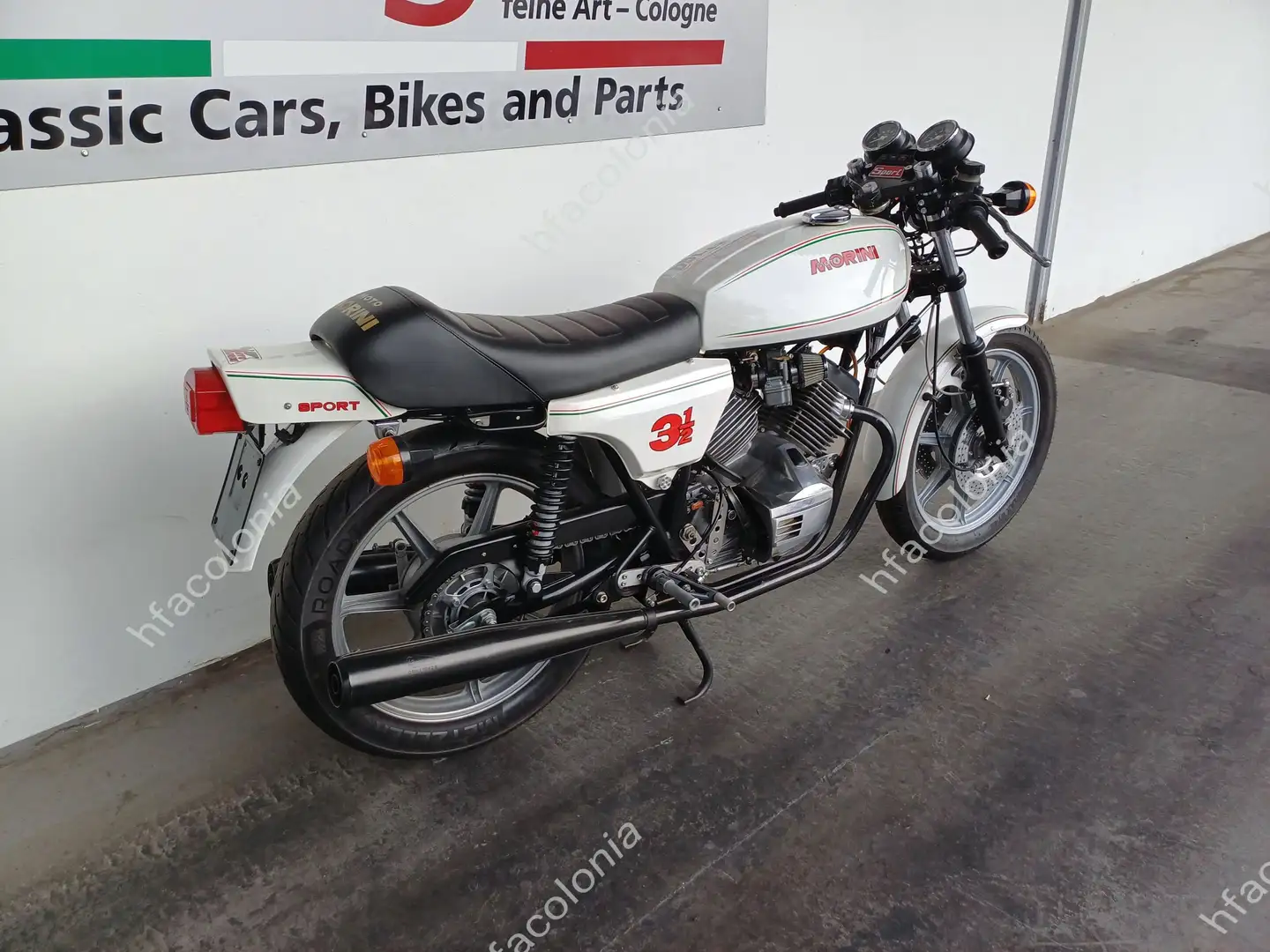 Moto Morini 3 1/2 Sport in einen phantastischen Zustand Білий - 2