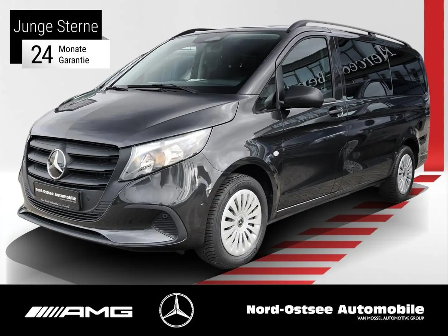 Mercedes-Benz Vito 116 Tourer neues Modell NAVI KAMERA 2XKLIMA Gris - 1