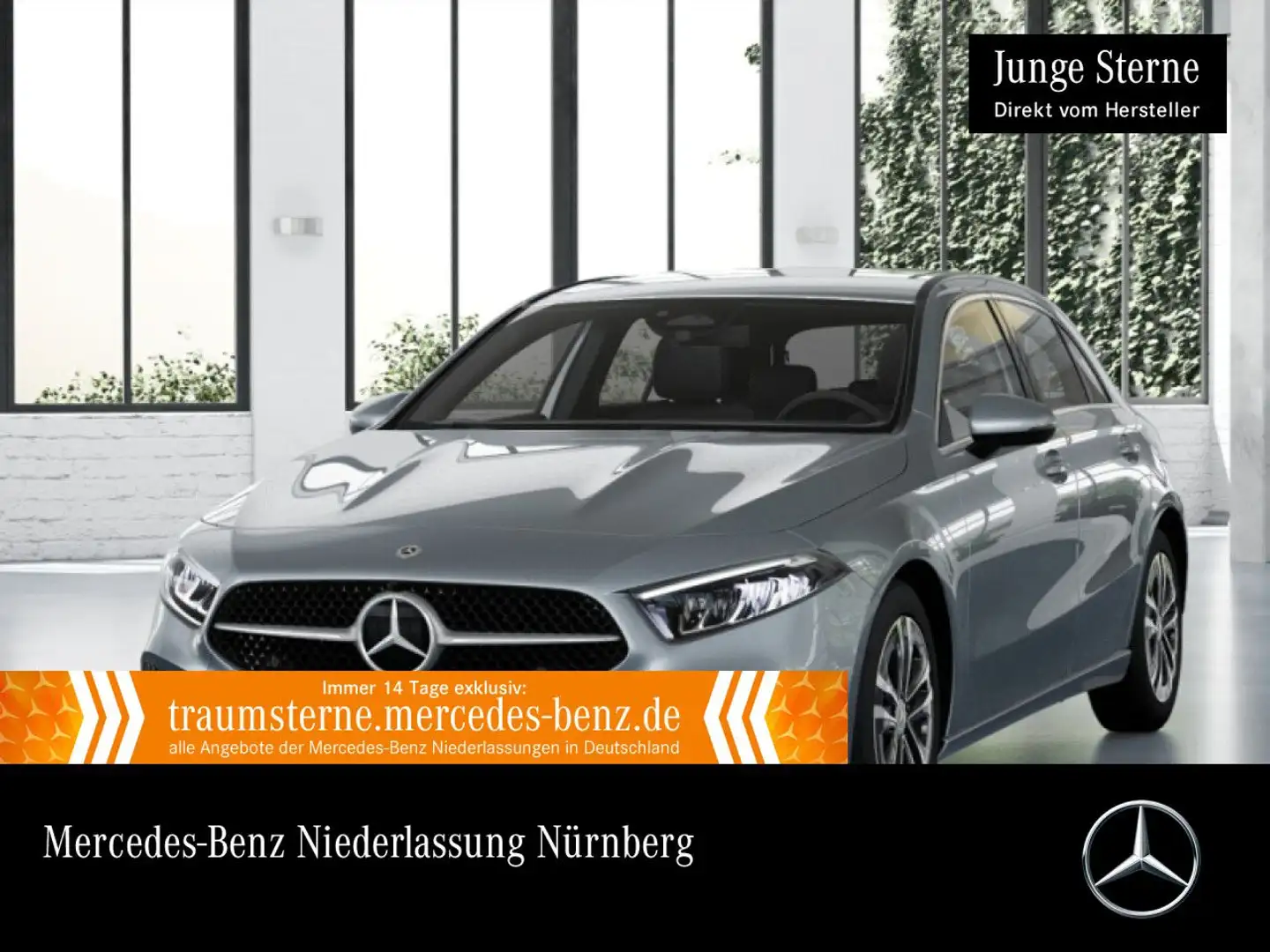 Mercedes-Benz A 180 PROGRESSIVE+LED+KAMERA+7G Silber - 1