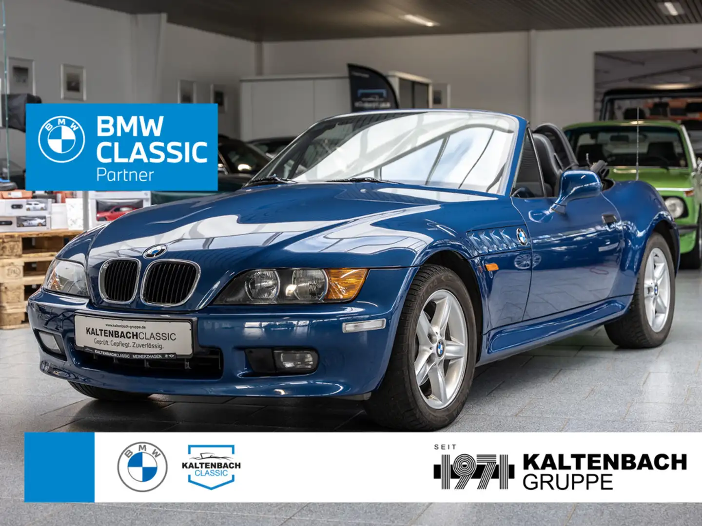 BMW Z3 1.9i Roadster SITZHEIZUNG KLIMA Bleu - 1