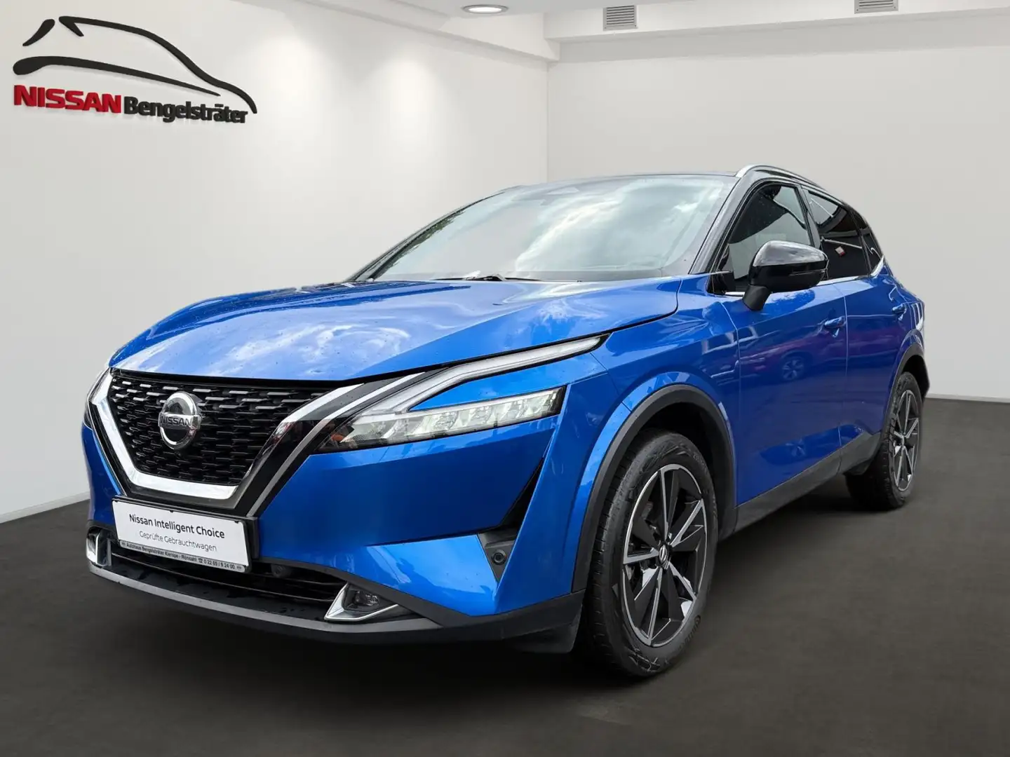 Nissan Qashqai 1.3 DIG-T Tekna Blauw - 2