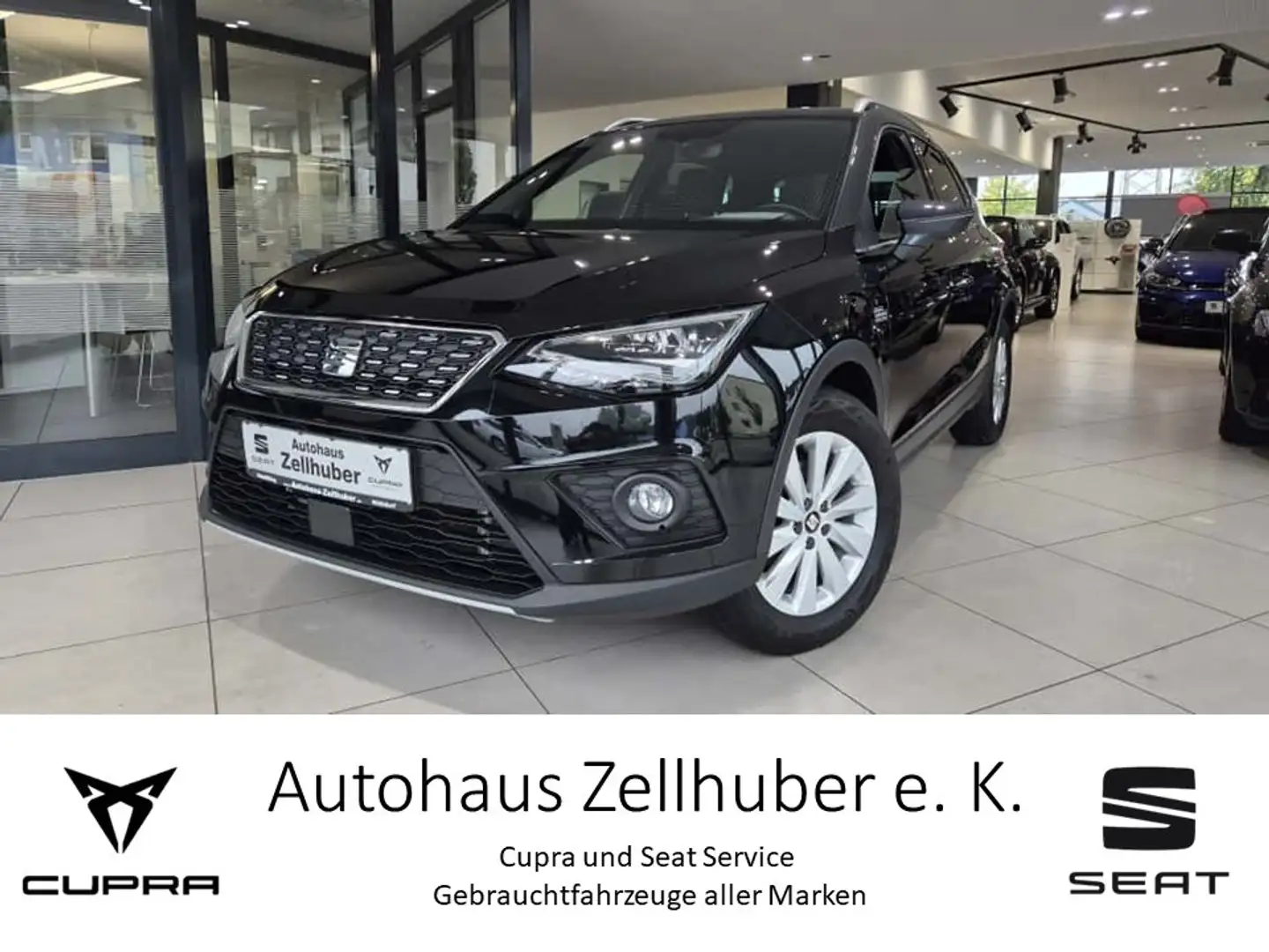 SEAT Arona 1.0 TSI Xcellence *Navi*Full Link*LED*Shz* Schwarz - 1