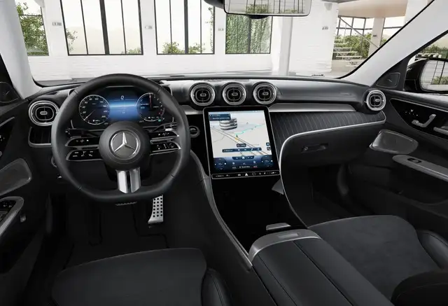 Mercedes-Benz C 300 de 4MATIC Totw LED Distr PTS Navi Pano HUD Ansicht 22