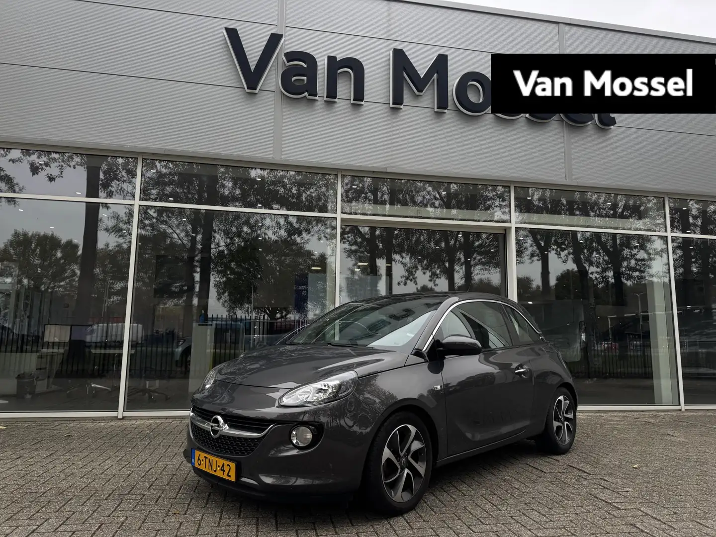 Opel Adam 1.2 Glam Panorama Dak | Cruise Control | Stoel / S Grijs - 1