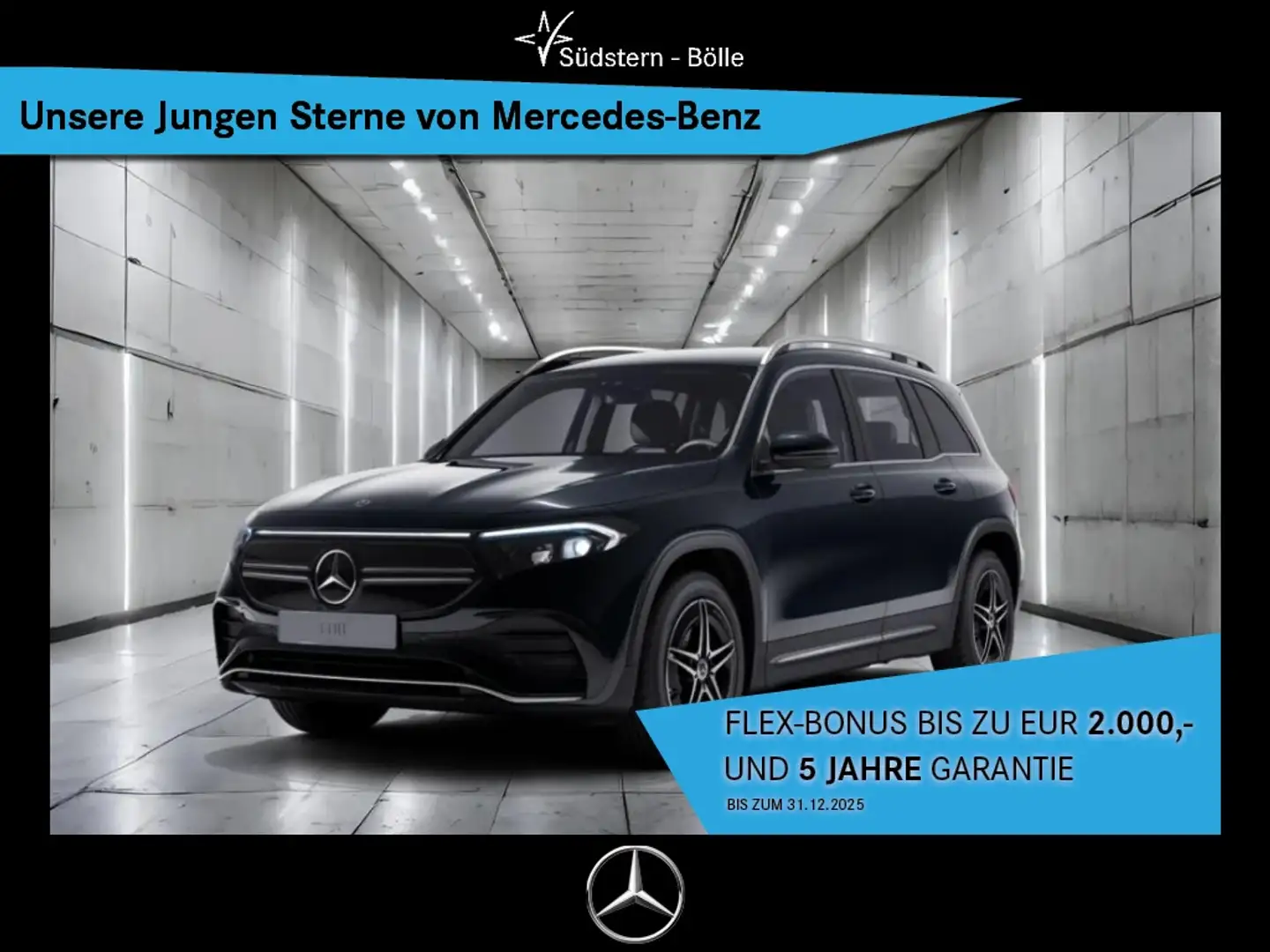 Mercedes-Benz EQB 250 +AMG+SHZ+AMBIENTE+KAMERA+PARK-ASS+LED Noir - 1