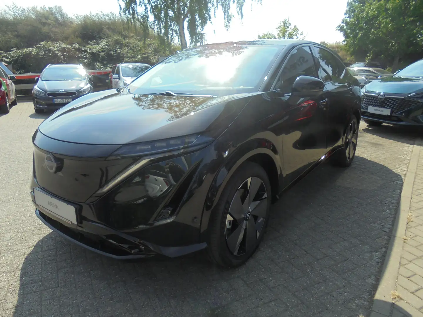 Nissan Ariya Evolve Pack 87 kWh Pano Bose Memory Spezial-Lack Grün - 2