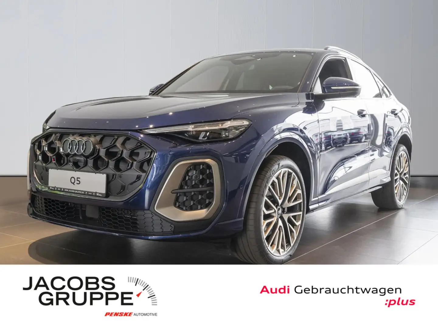 Audi Q5 Sportback 2.0 TFSI quattro 150 kW edition one S line Blau - 1