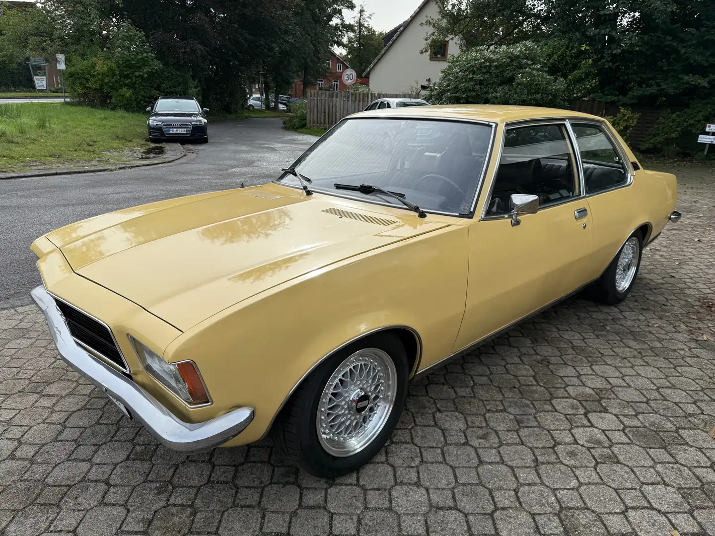 Opel Rekord D 1900 *HU 6/2027*H-Kennzeichen*Alu-Felgen*4.Hand* Gelb - 2