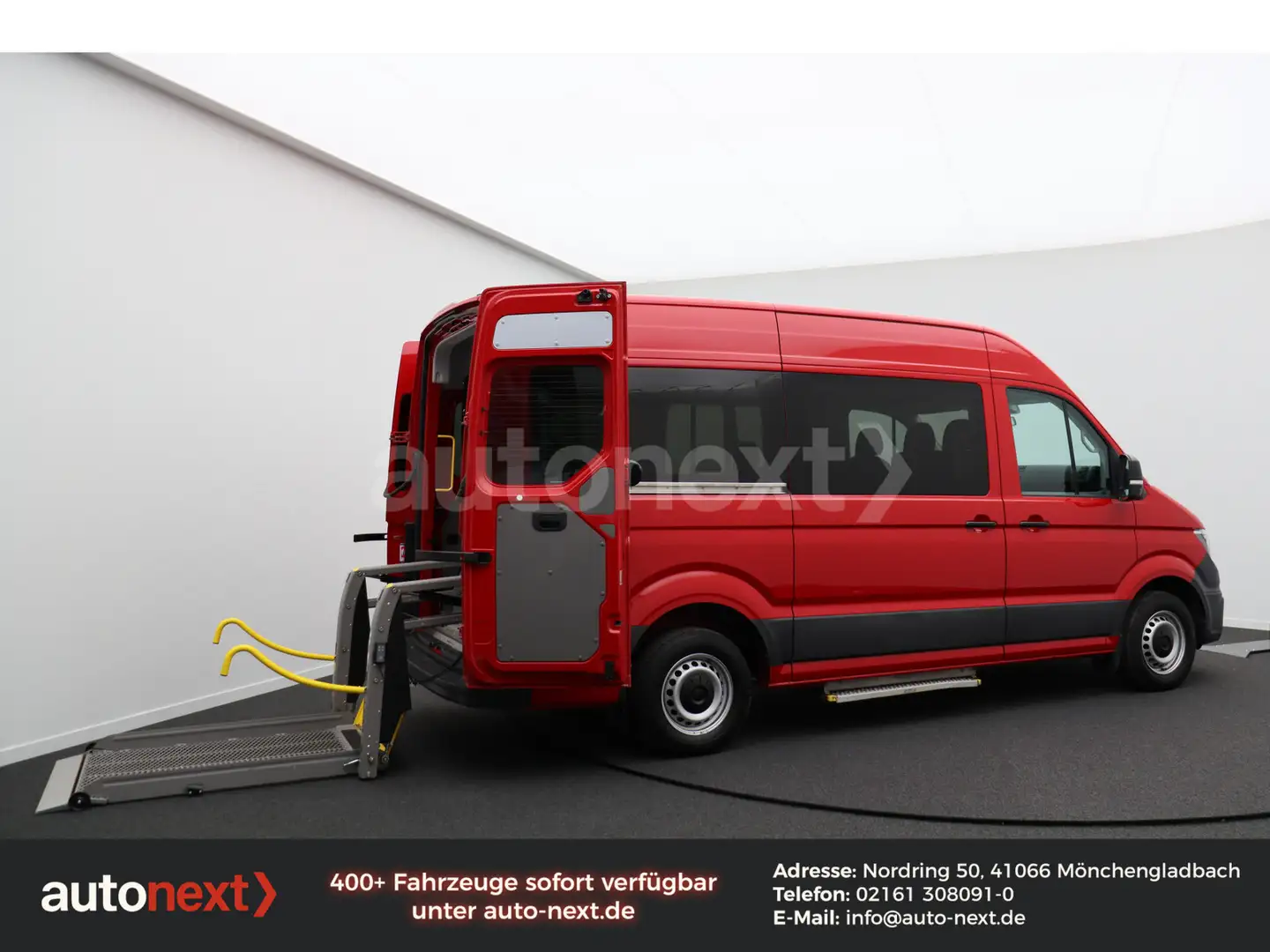 Volkswagen Crafter 35 Kombi *ROLLSTUHL-LIFT* 6-SITZE 2204 Красный - 1