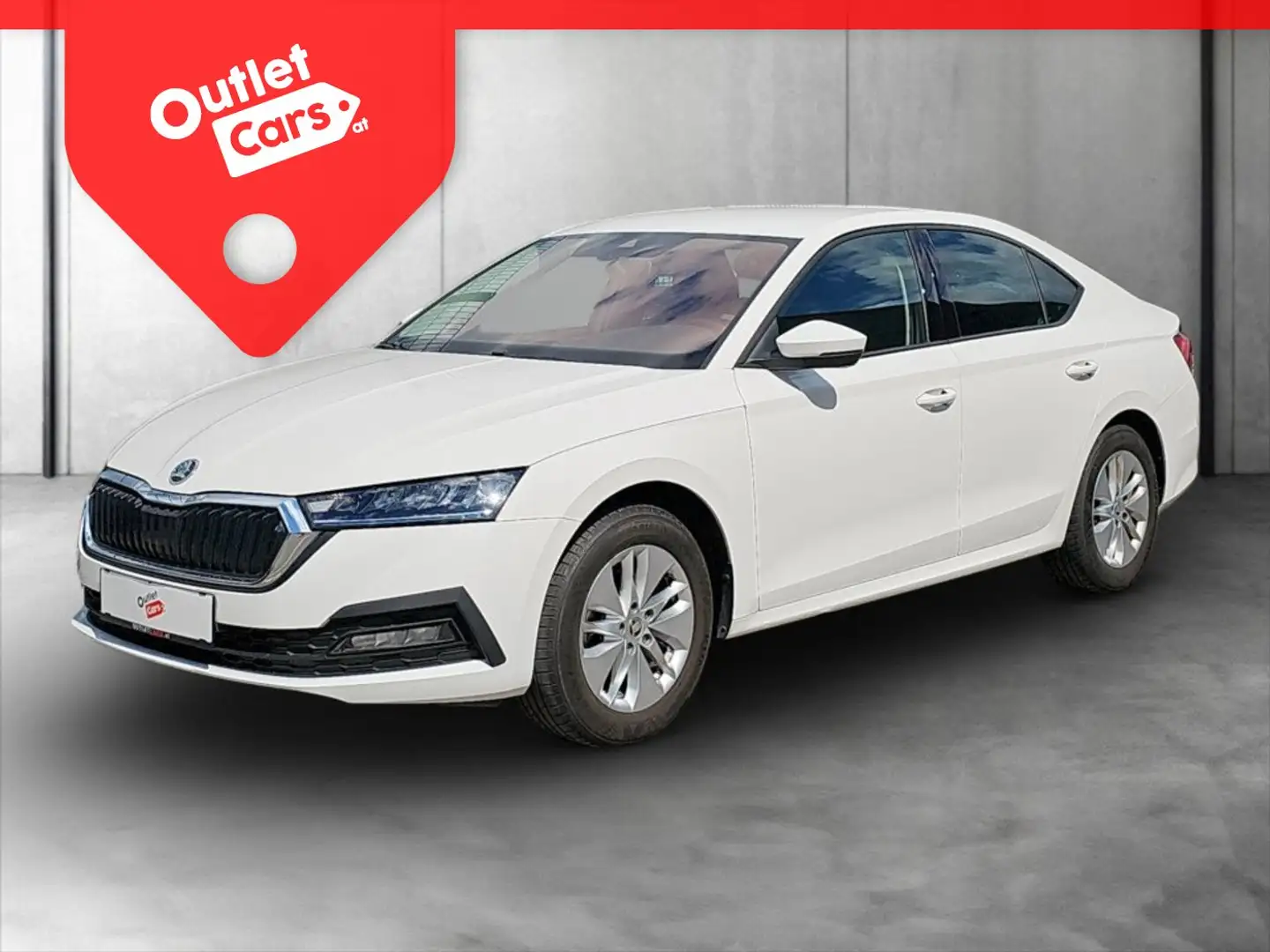 Skoda Octavia 1.5 TSI ACT Business LED+KeyLess+LM+PDC Weiß - 1