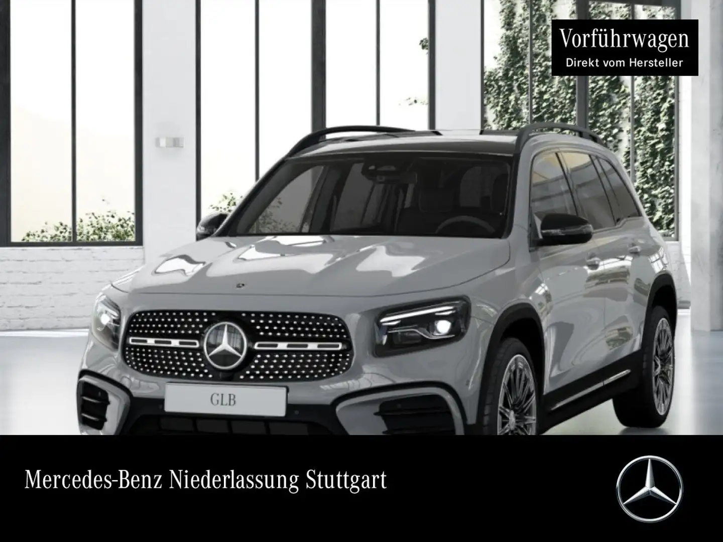 Mercedes-Benz GLB 200 d 4M AMG+NIGHT+PANO+AHK+MULTIBEAM+KAMERA Grau - 1