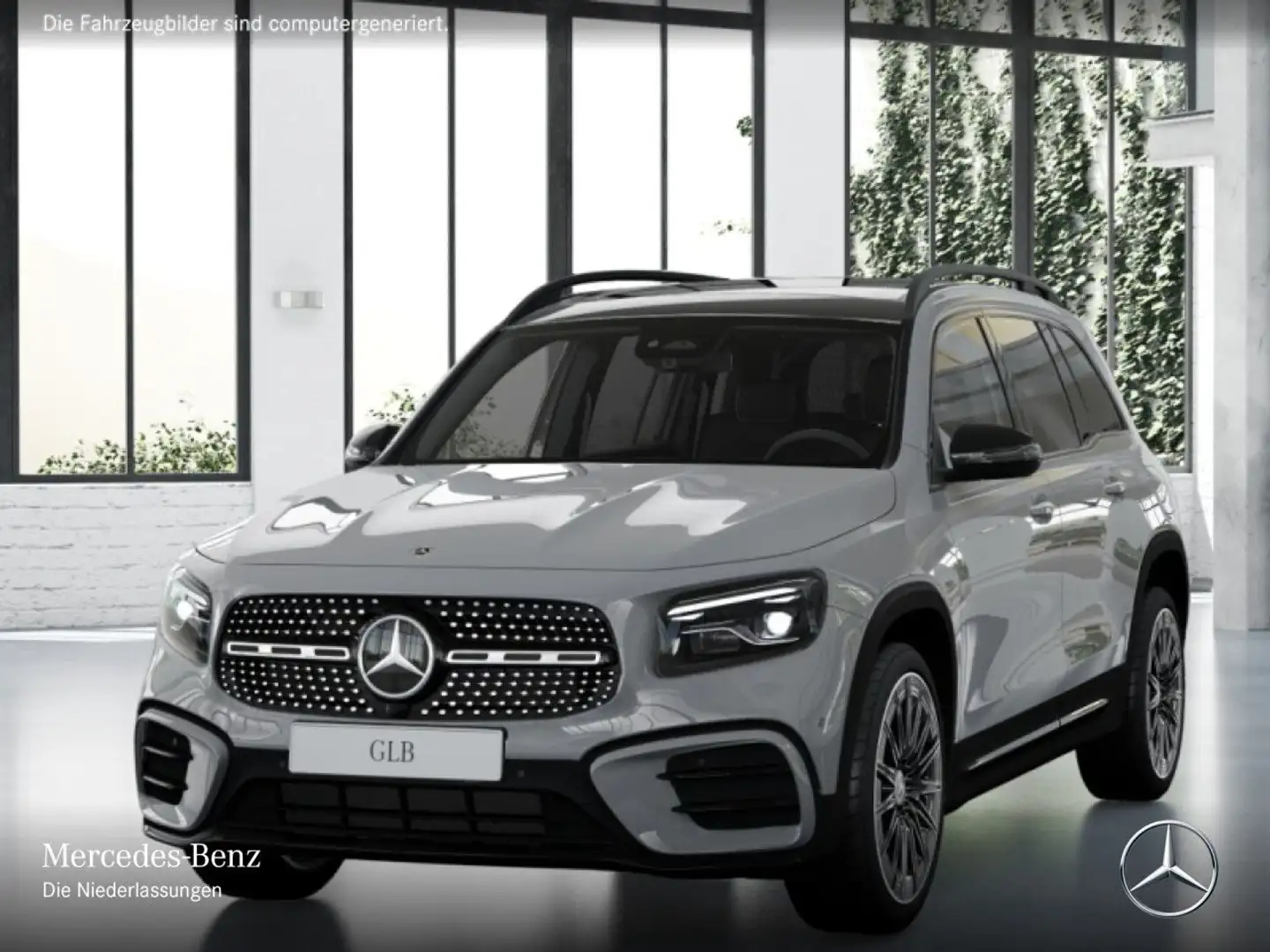 Mercedes-Benz GLB 200 d 4M AMG+NIGHT+PANO+AHK+MULTIBEAM+KAMERA Grau - 2