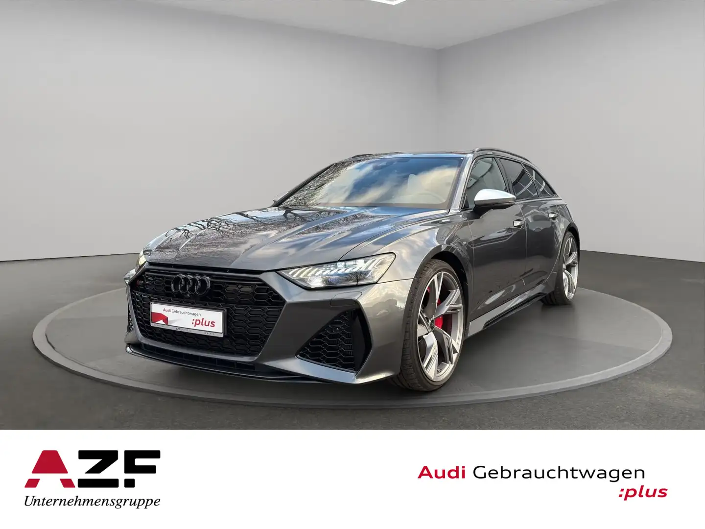 Audi RS6 4.0 TFSI qu. Tip. HD MATRIX+B&O+NAVI+ Grau - 1