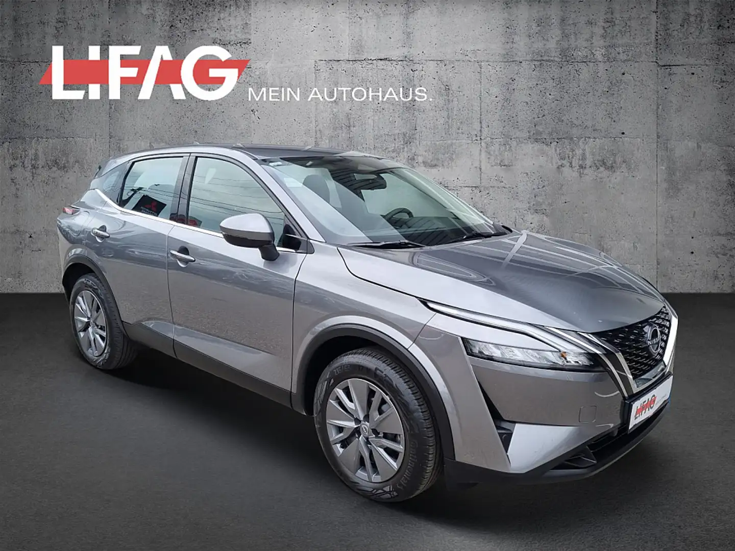 Nissan Qashqai 1,3 MHEV Visia *ab € 22.990,-* Grijs - 1