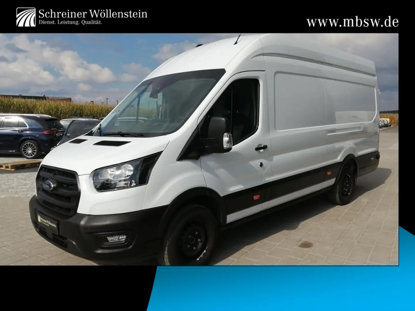 Ford Transit FT 350 (TTS) 2.0 TDCi DPF Mild-Hybrid 350 Weiß - 1