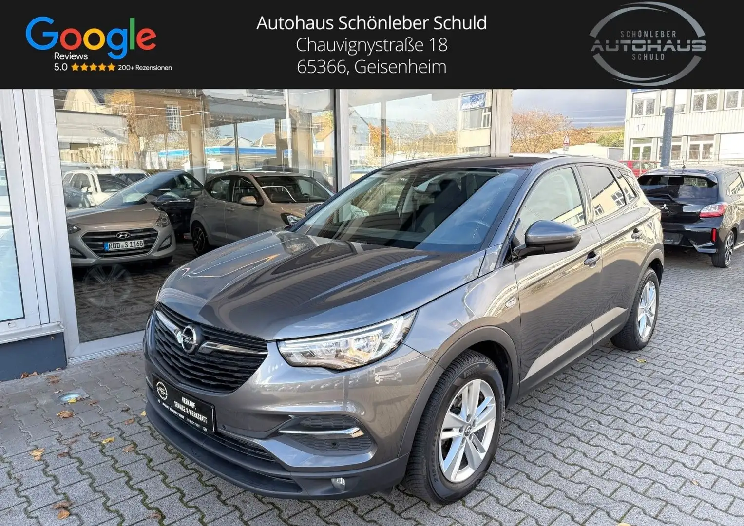 Opel Grandland X *ZAHNRIEMEN NEU*SITZH*KAMERA*CARPLAY Grijs - 1
