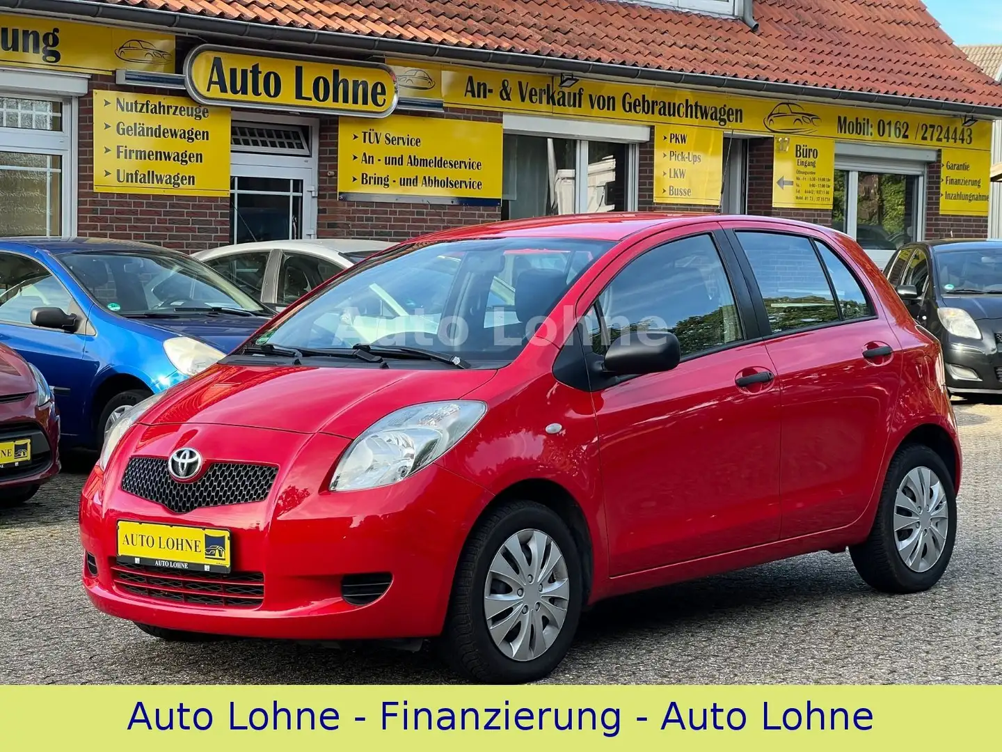 Toyota Yaris Cool 1.0 Klimaanlage Rot - 1