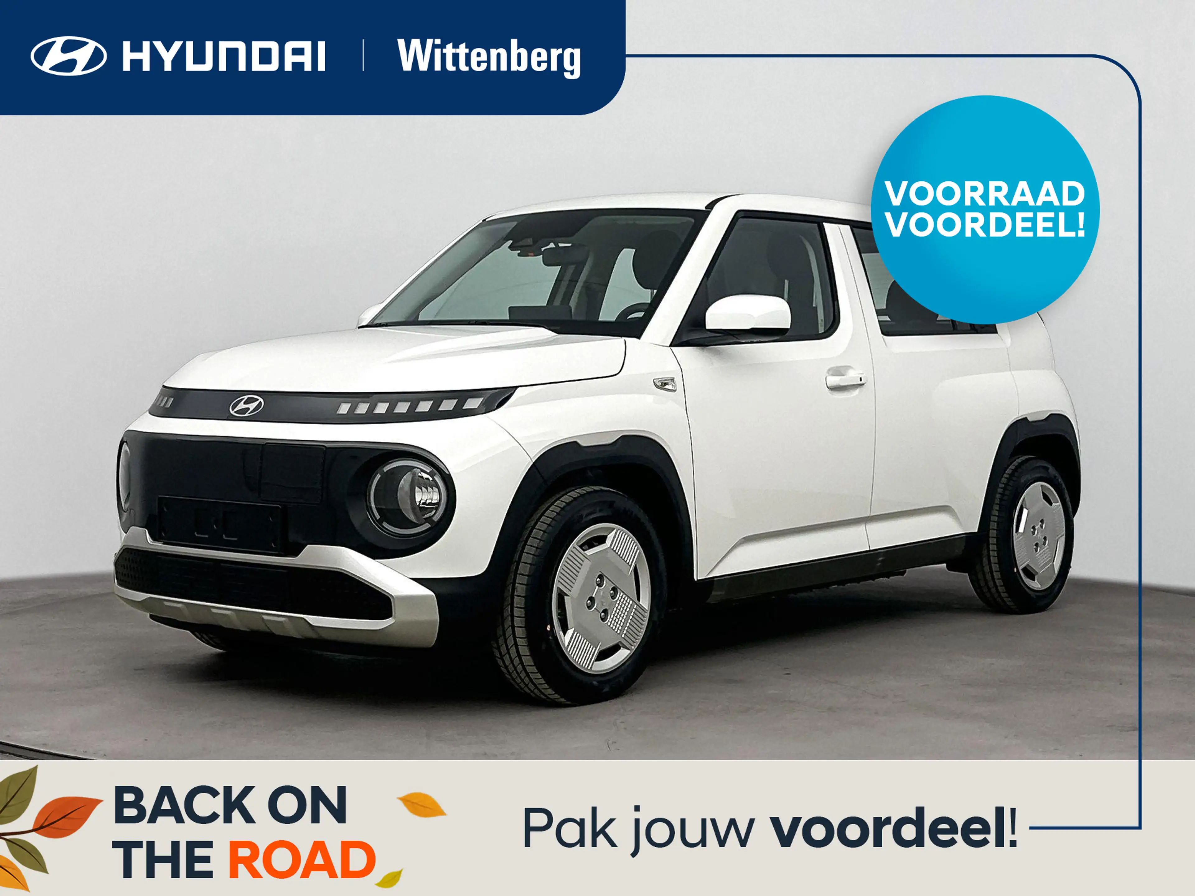Hyundai Inster E-Motion + Comfort Pack 49 kWh | Stuur - en Stoelv