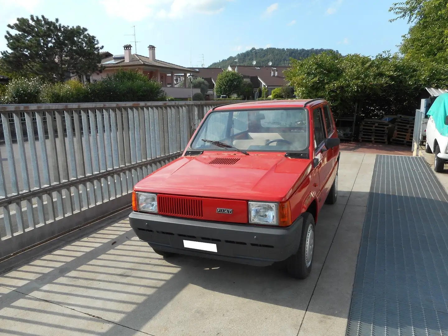 Fiat Panda Czerwony - 1