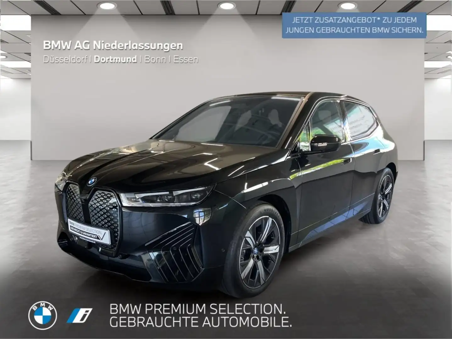 BMW iX xDrive40 AHK Driv.Assist.Prof Harman/K Laser Schwarz - 1