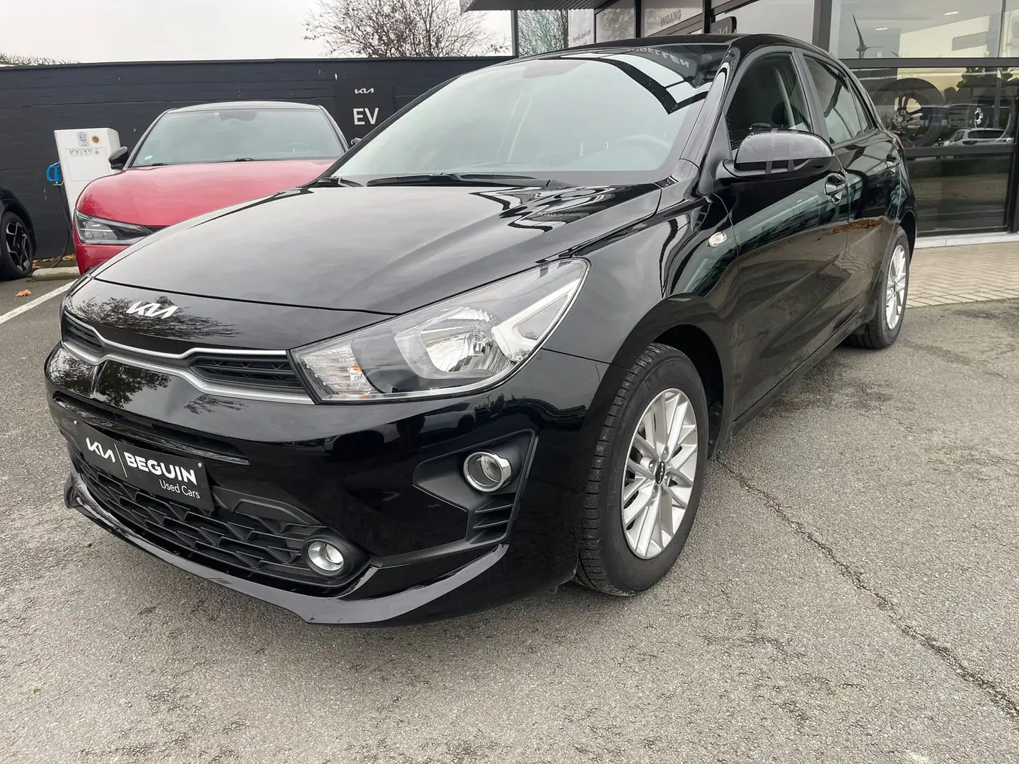 Kia Rio 1.2 Pure - CAMERA - AIRCO - APPLE CARPLAY Noir - 1