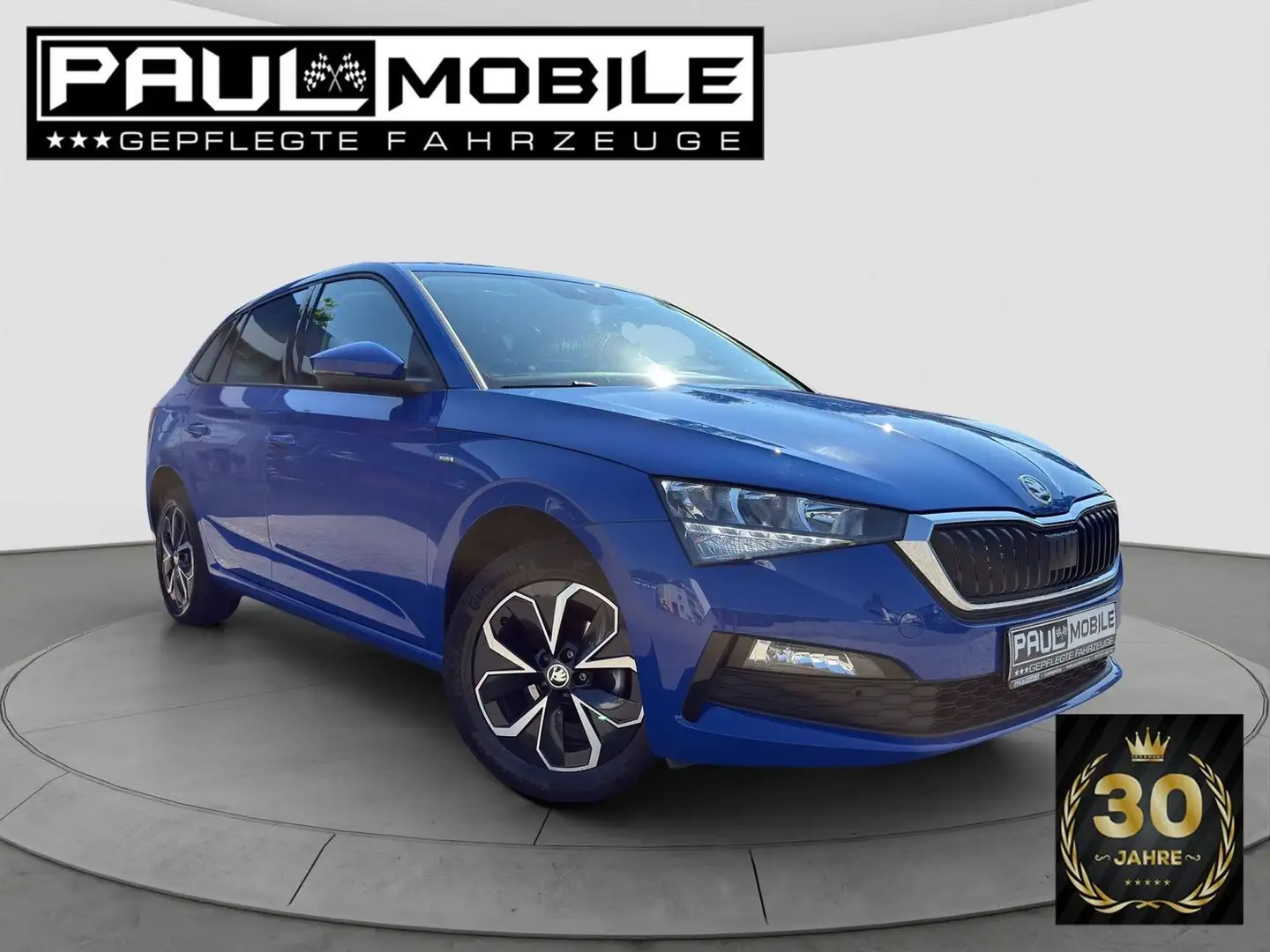 Skoda Scala CNG Erdgas Drive 125 Apple Android Blau - 1