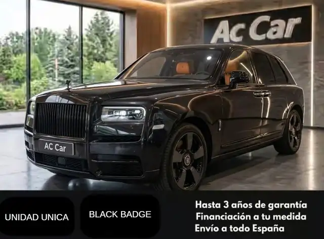 Rolls-Royce Cullinan Black Badge 6.75 V12 420kW (571CV)