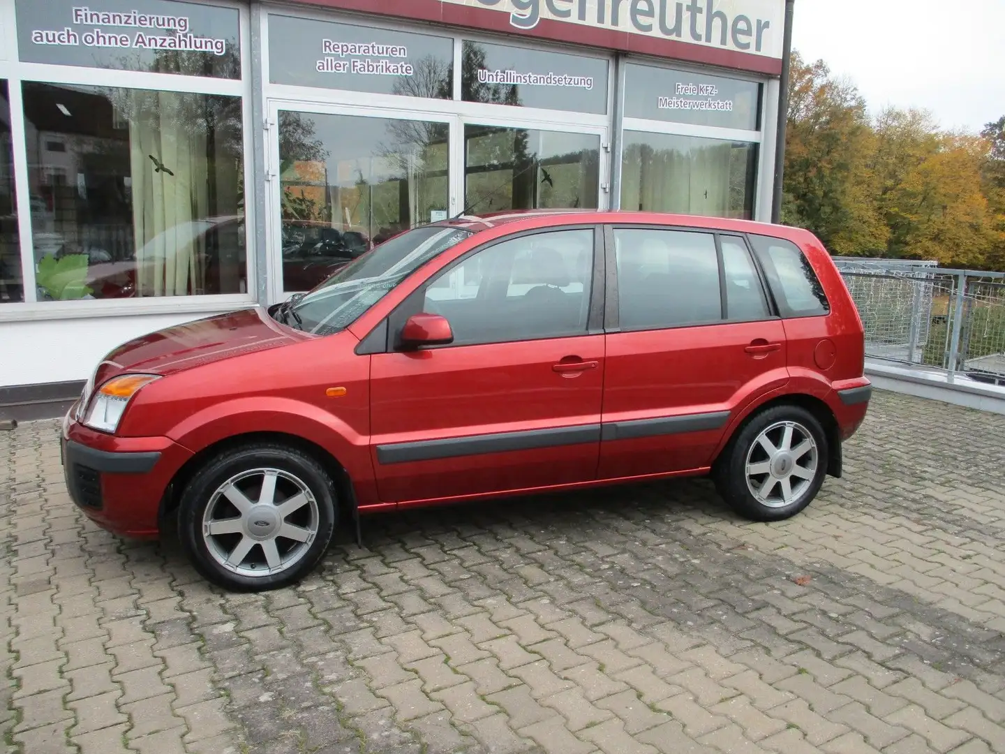 Ford Fusion Elegance+Klima+Alu+HU neu Rot - 2