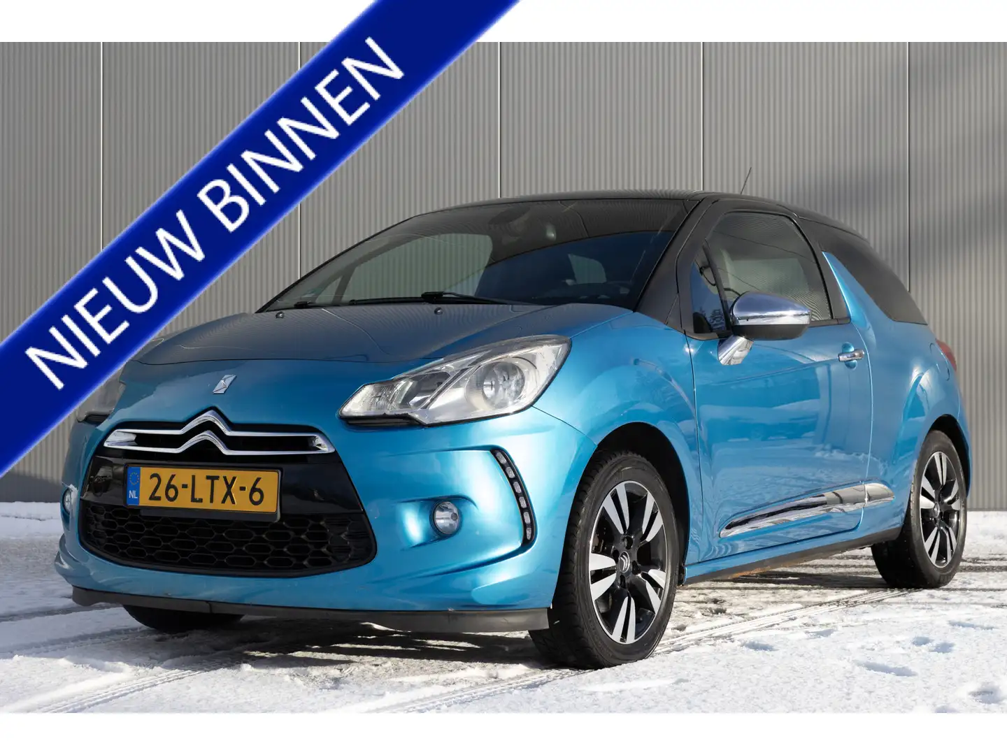Citroen DS3 1.6 So Chic | NAVI | HIFI | CRUISE | SPORTSTOELEN Blau - 1