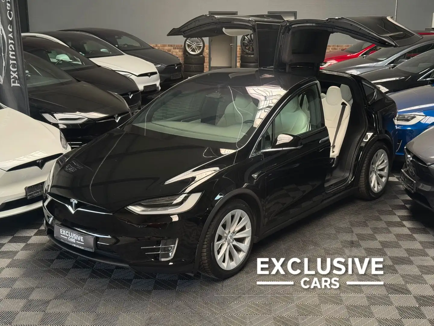 Tesla Model X MODEL X 100D | FULL SELF DRIVE | MCU2 | 6 SEAT | Schwarz - 1