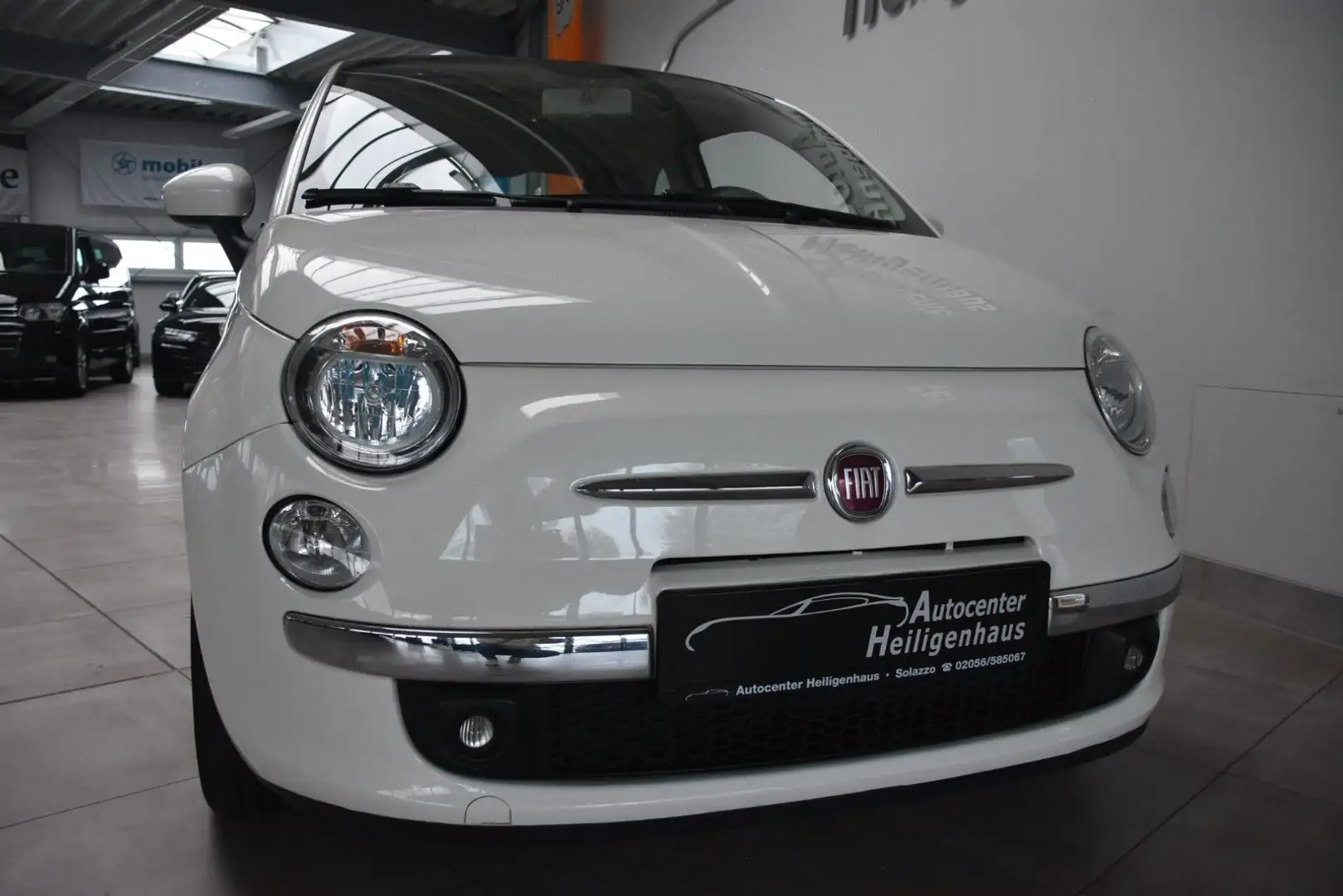 Fiat 500 Panorama Alu Allwetter 2.Hand Weiß - 1