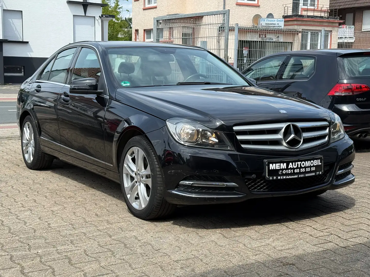 Mercedes-Benz C 220 BlueEfficiency AVANTGARDE 1 HAND PDC LEDER Negru - 2