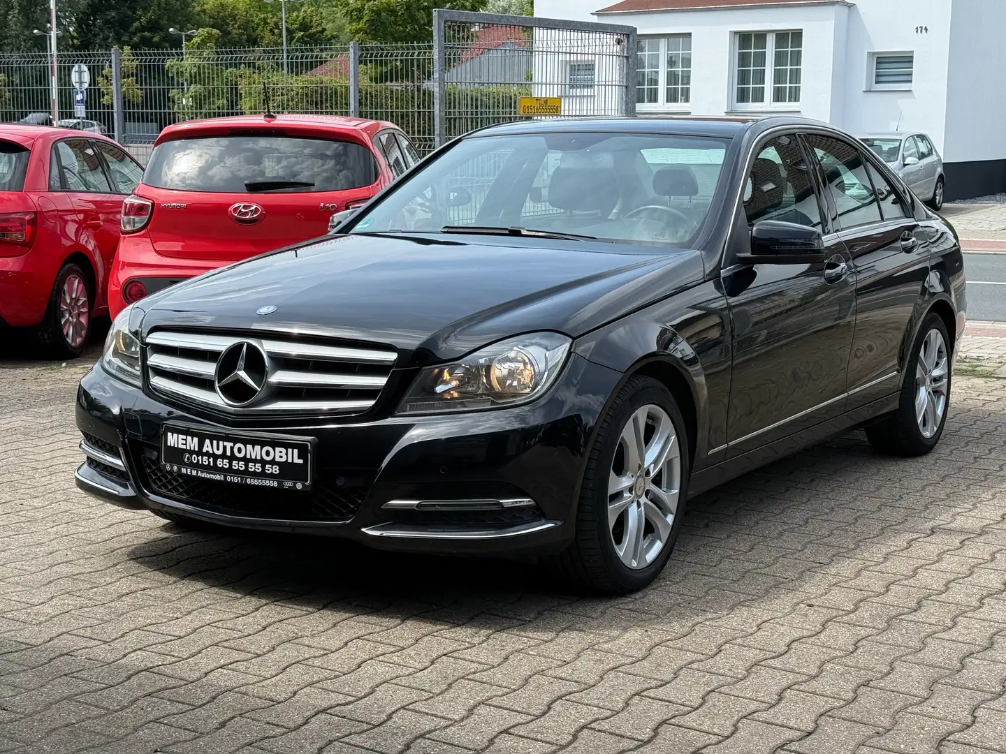 Mercedes-Benz C 220 BlueEfficiency AVANTGARDE 1 HAND PDC LEDER Negru - 1