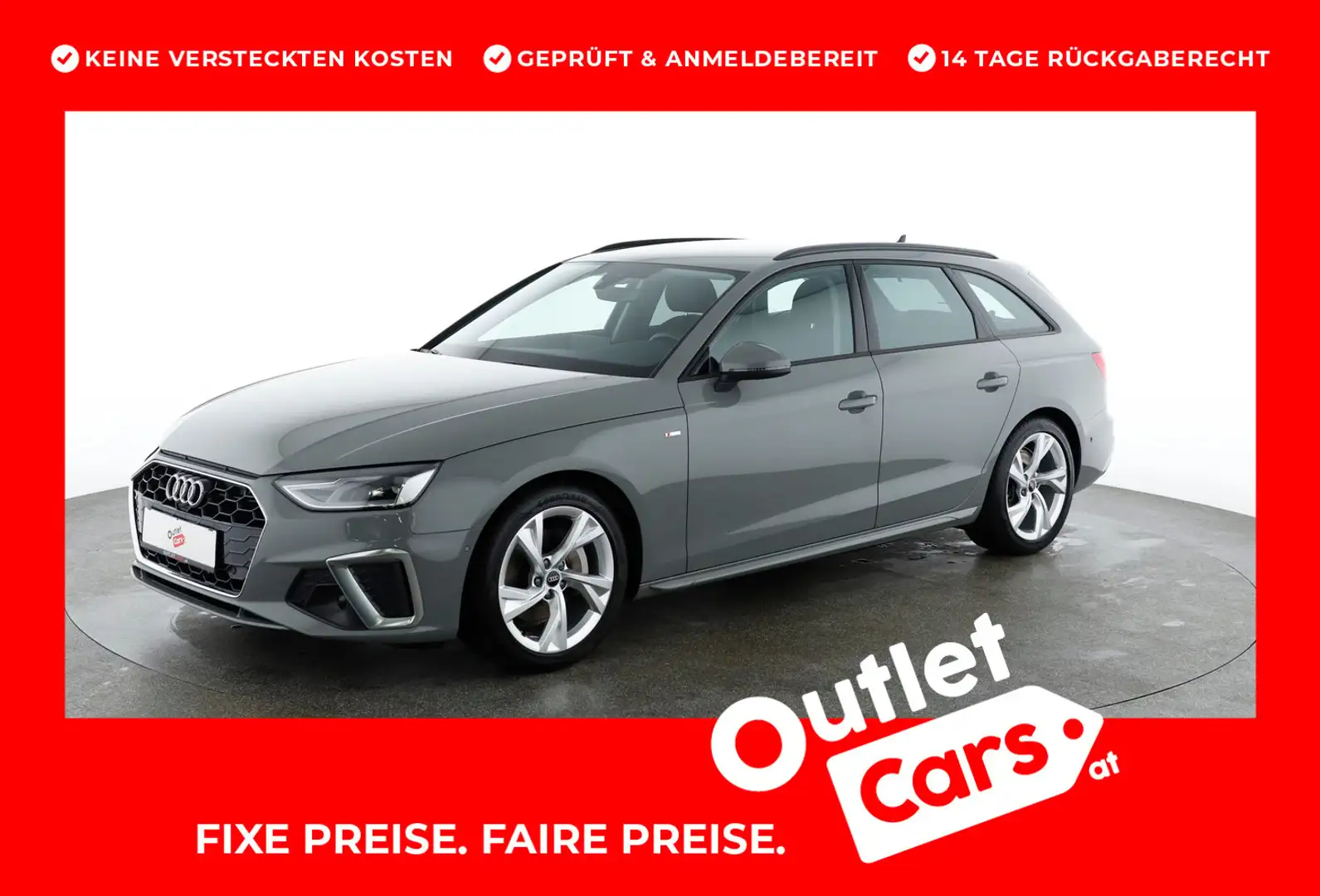 Audi A4 40 TFSI S line Grau - 1