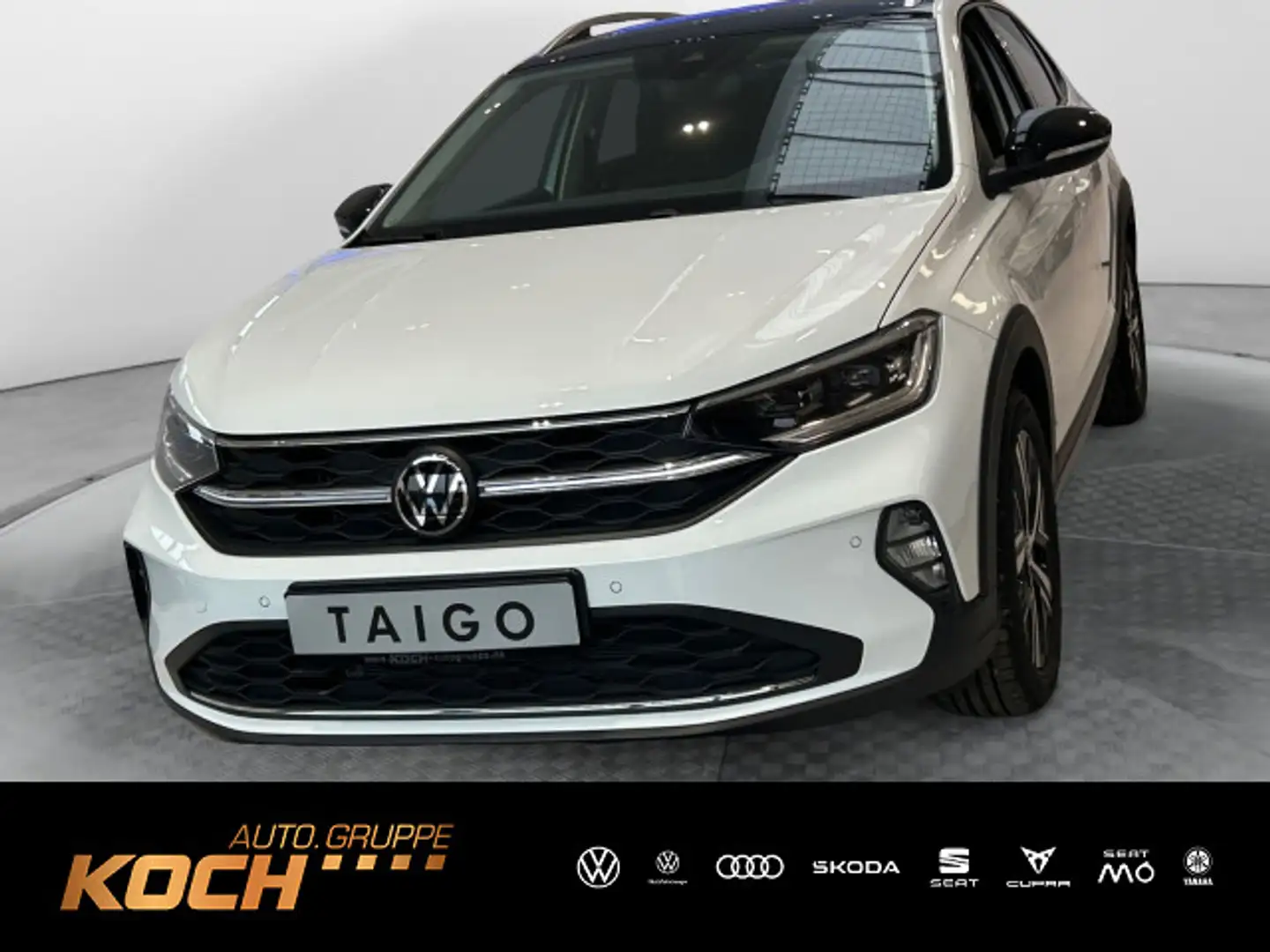 Volkswagen Taigo 1.0TSI Style DSG Navi LED Weiß - 1