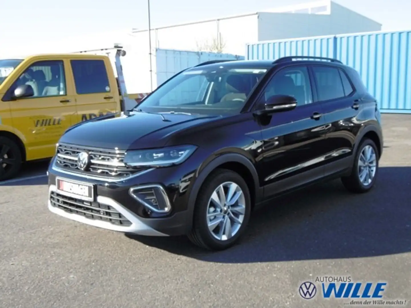 Volkswagen T-Cross 1.0 TSI Life Klima Rückfahrkamera Sitzheizung Noir - 1