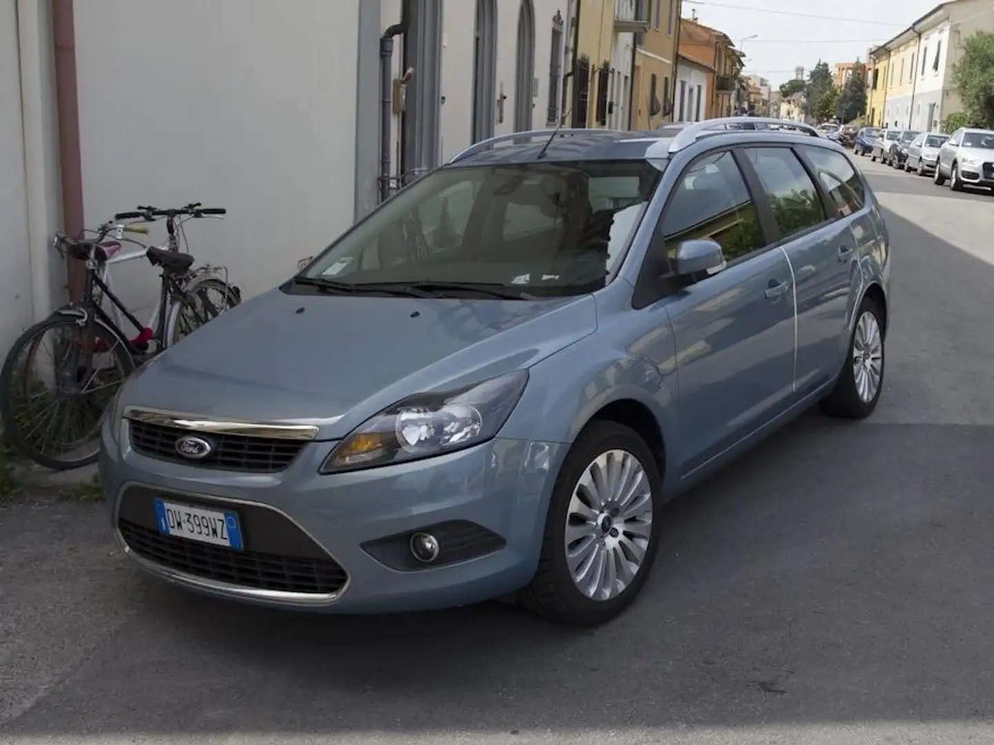 Ford Focus Focus II 2008 SW Style Wagon 1.6 tdci Titaniu 90cv Blu/Azzurro - 1