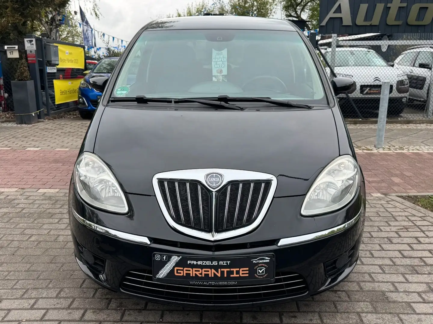 Lancia MUSA Musa 1.4 Argento*2.Hd*Klima*ZR+TÜV NEU* Negru - 2
