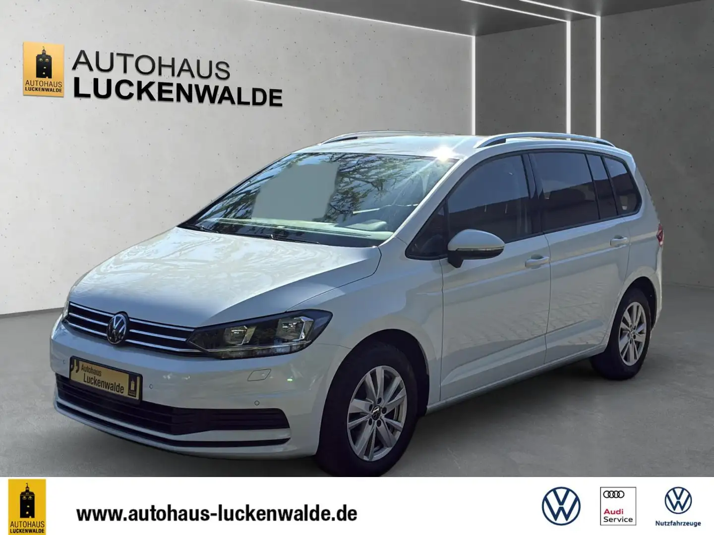 Volkswagen Touran 1.5 TSI Comfortline DSG *7-Sitzer*AHK* Weiß - 2