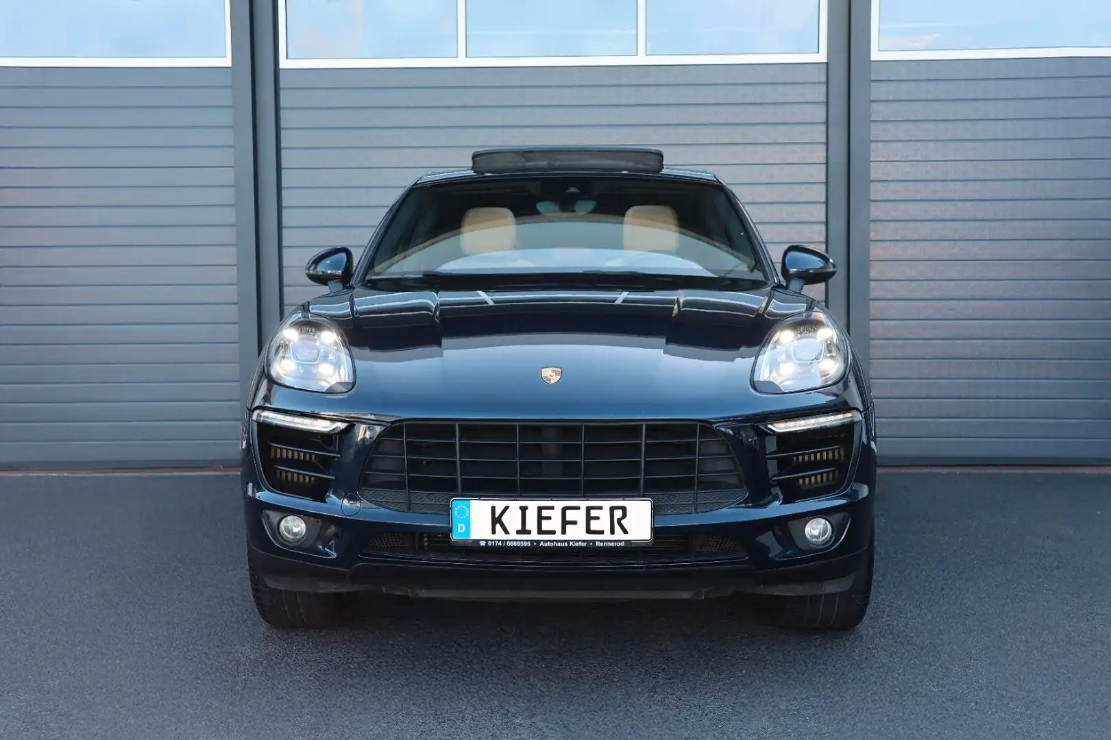 Porsche Macan S 2.9 V6 AWD/BOSE/APPLE/SHZ/PANO/SPUR/R21 Blau - 2