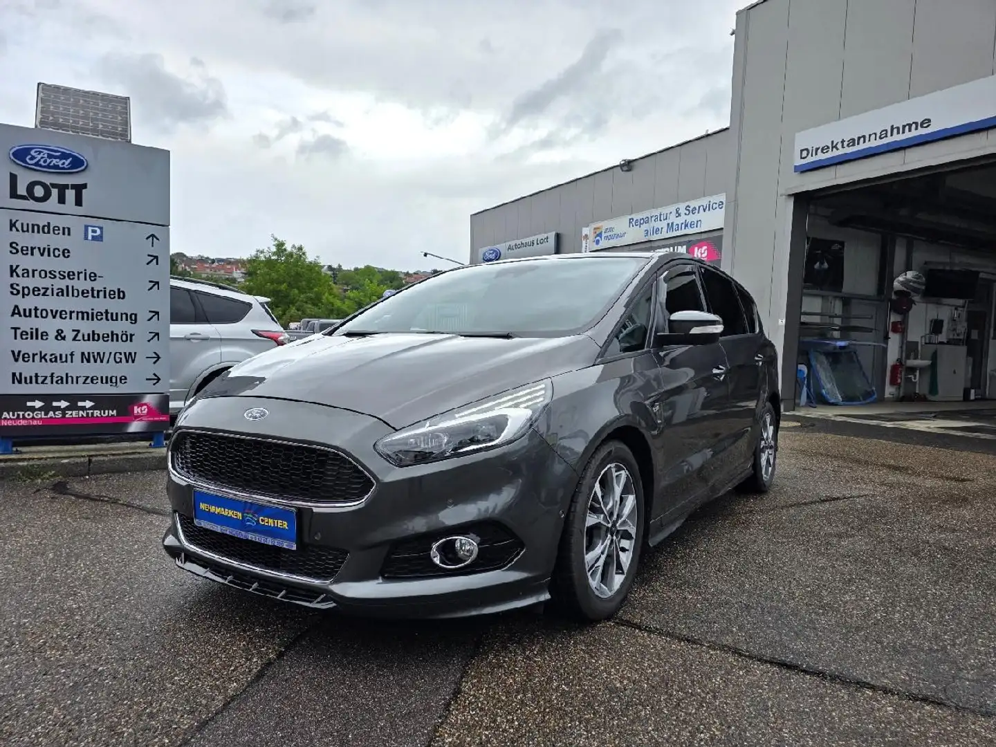 Ford S-Max S-MAX ST-Line *7-SITZER*LED*NAV*KAM*TWA*TEMP*SPA Grau - 1