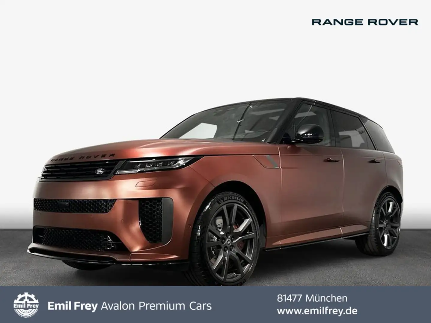 Land Rover Range Rover Sport P635 SV Edition Two 467 kW, 5-tü Braun - 1