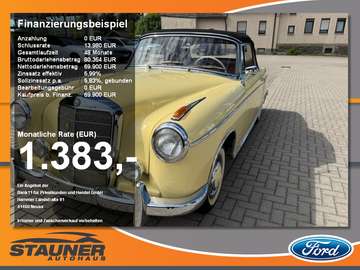 S Cabriolet Automatik Ponton Beige AUT Leder