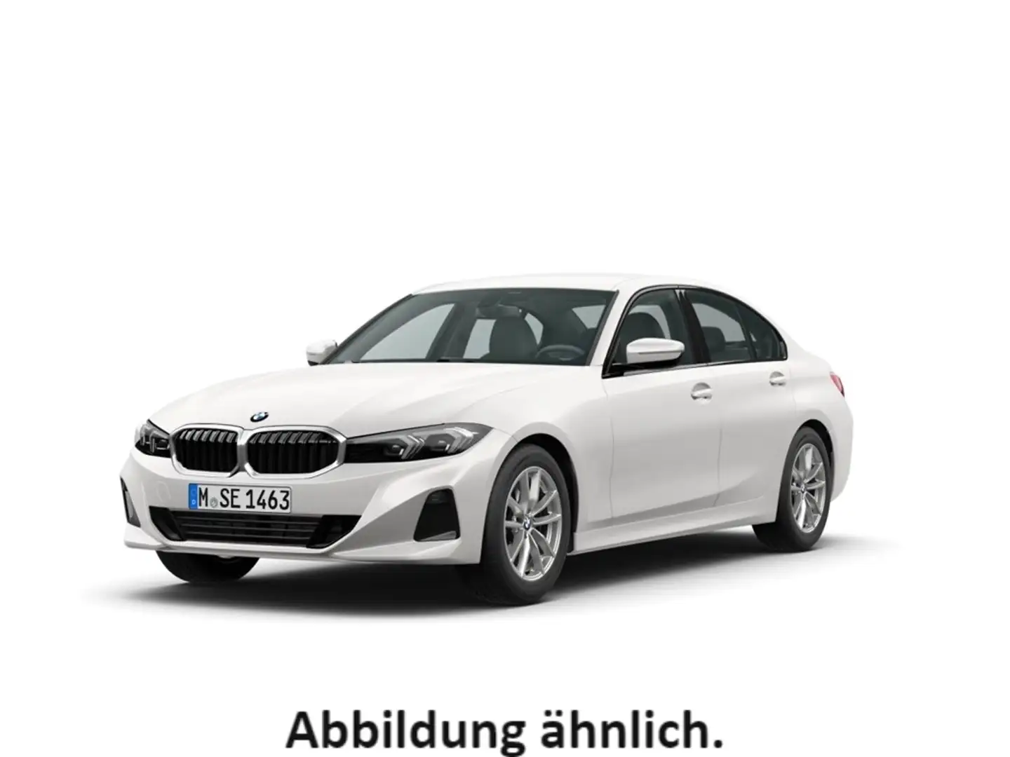BMW 330 i xDrive M Sport Lim./Navigation/LED/ACC Blanc - 1