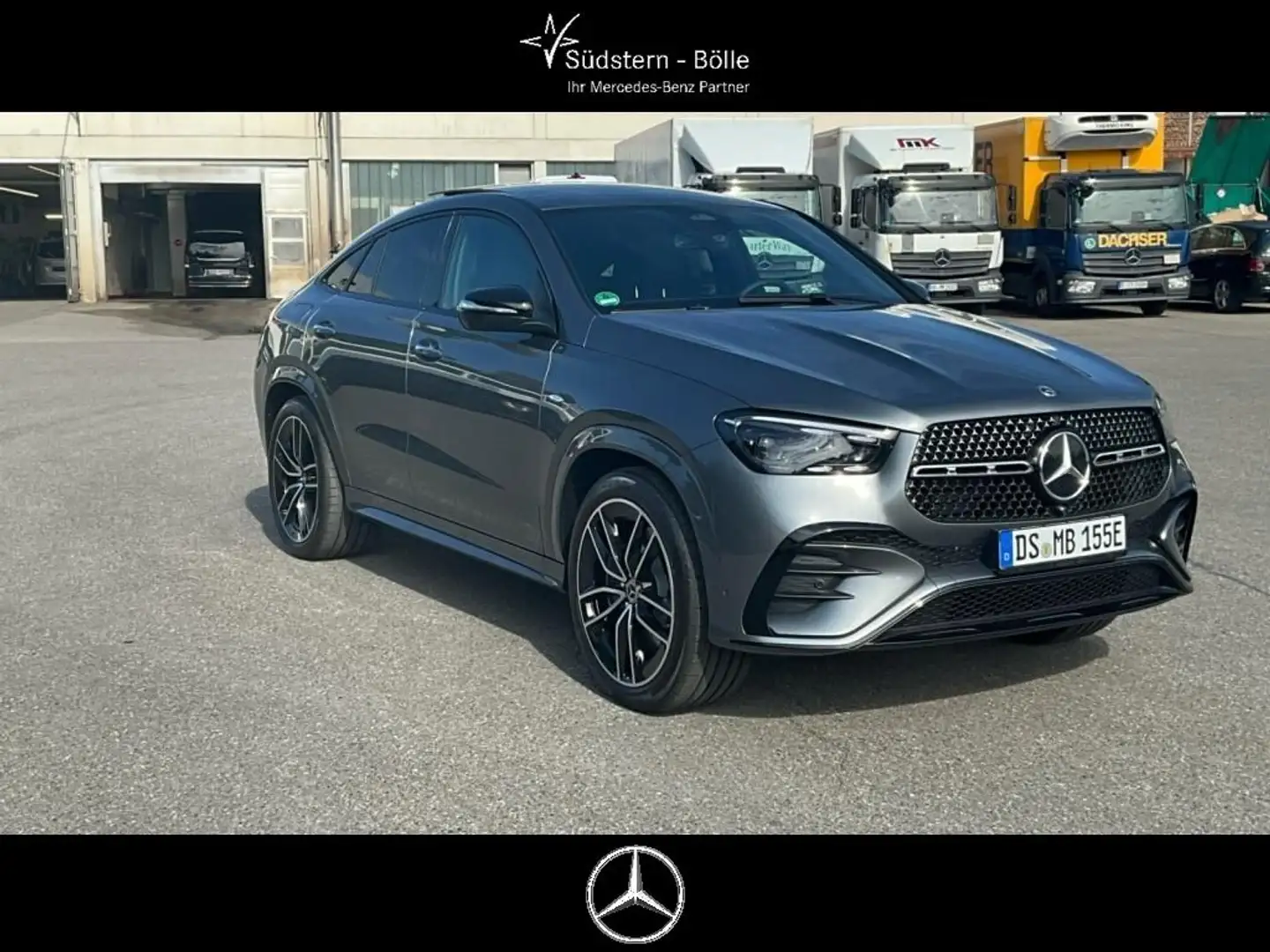 Mercedes-Benz GLE 350 de 4M Coupe +AMG+MEMORY+AMBIENTE+DISTRO Gris - 2