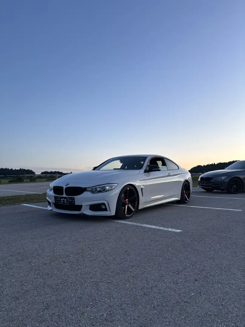 BMW 428 F32 428i Coupe Weiß - 2